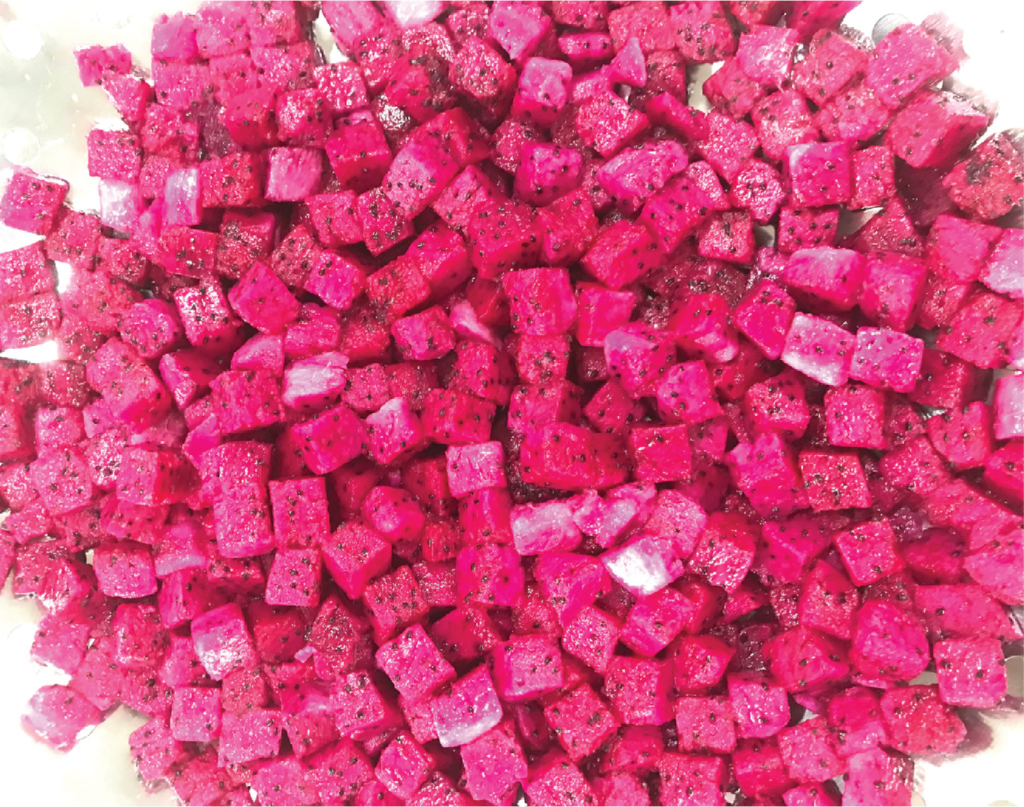 IQF dragon fruit