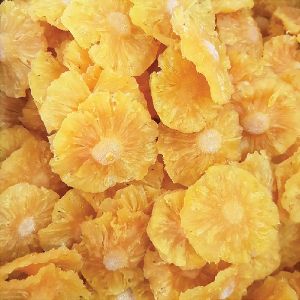soft dried pineapple