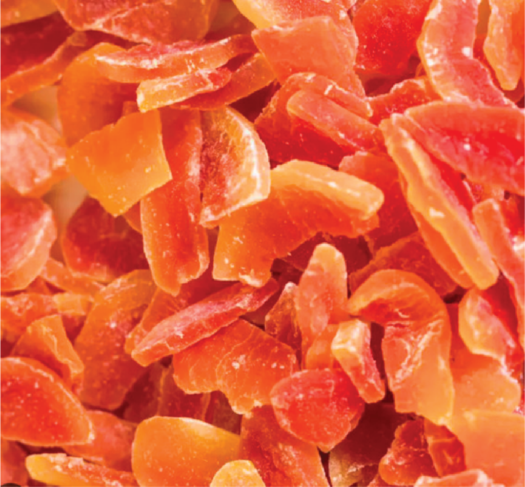 soft dried Papaya