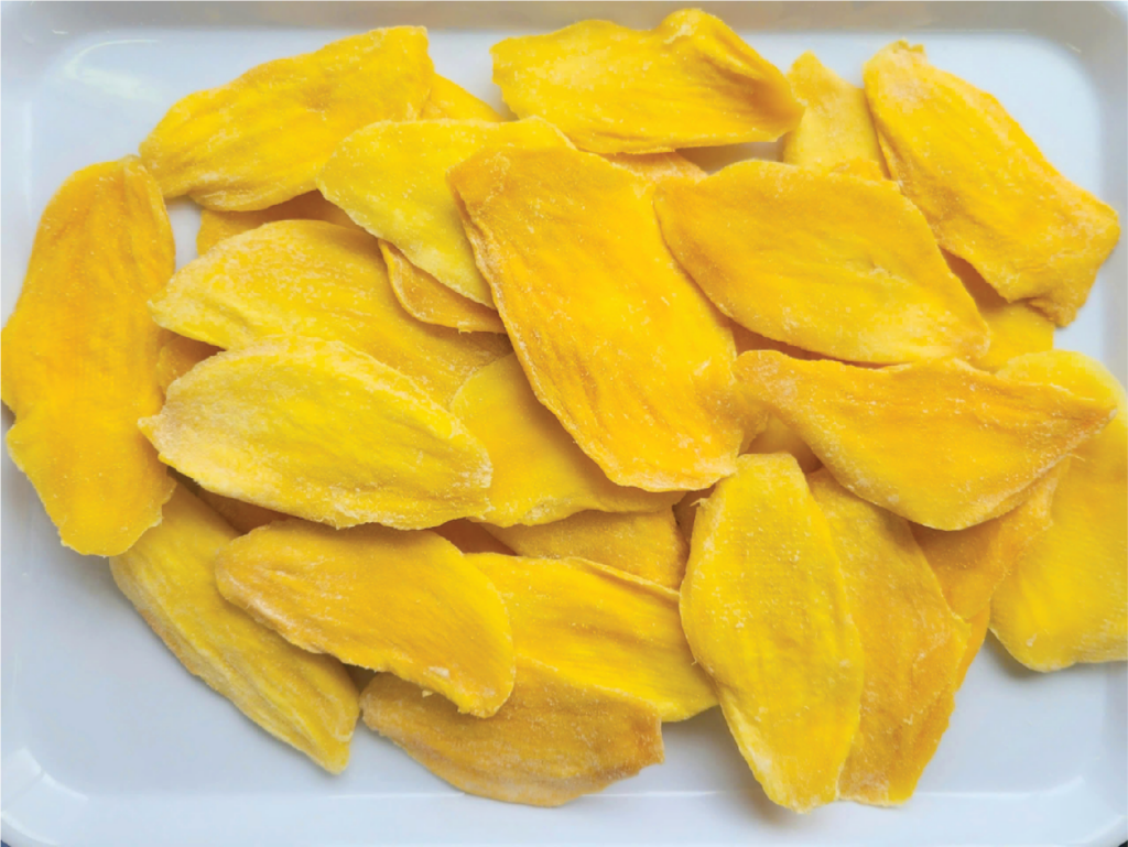 soft-dried mango